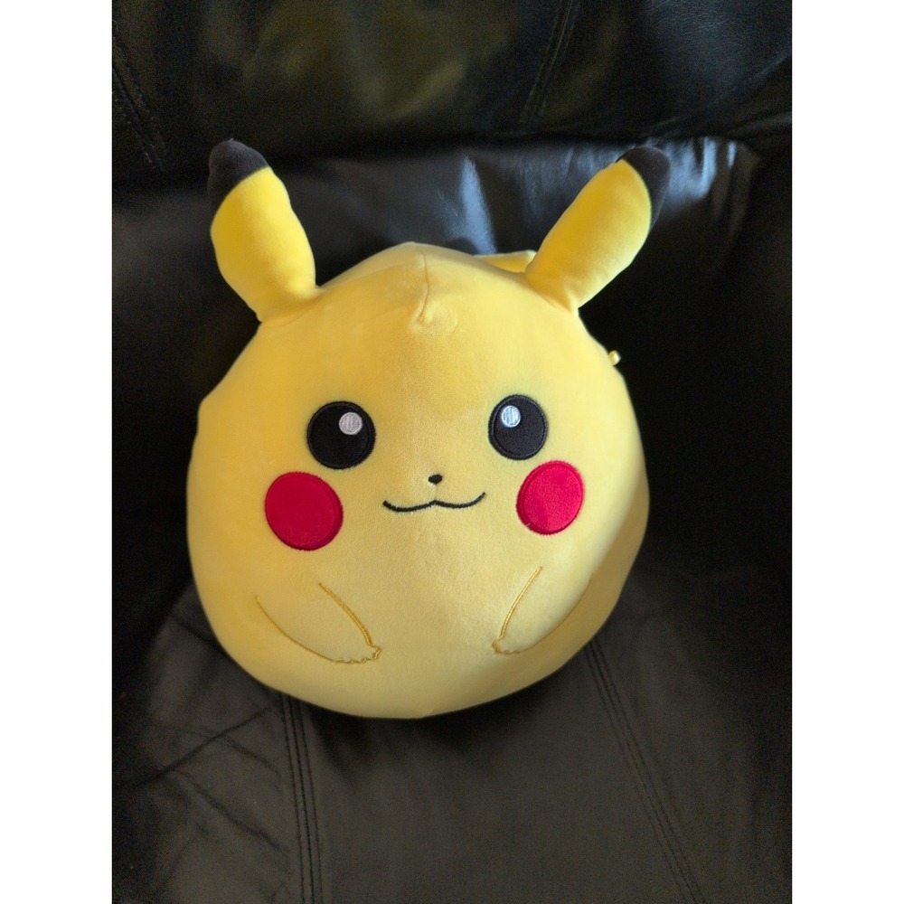Squishmallows Pokemon Pikachu 12" Nintendo Plush Doll 2023 KELLYTOY Medium Clean